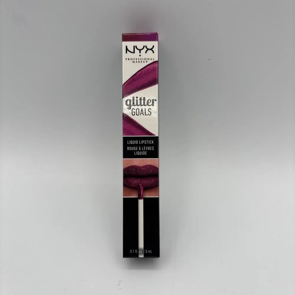 New‎ NYX Glitter Goals Liquid Lipstick Bloodstone GGLS06